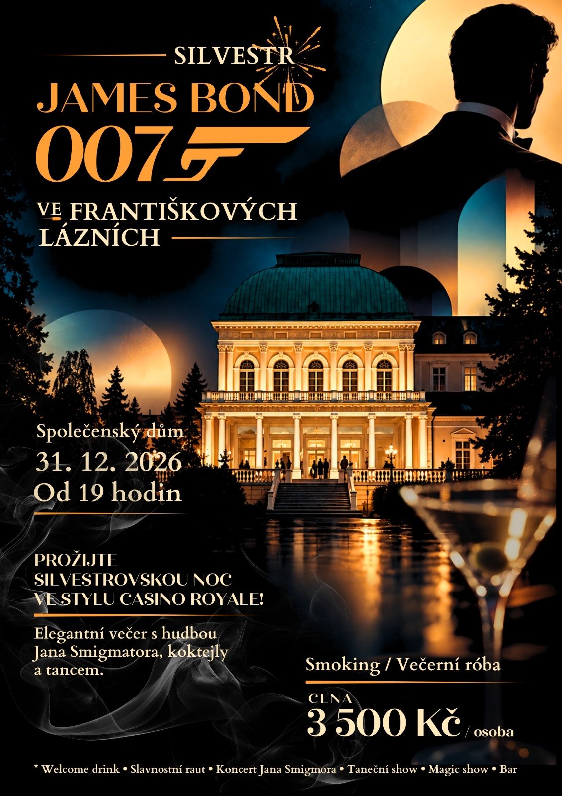 SILVESTR 2026 - Františkovy Lázně
